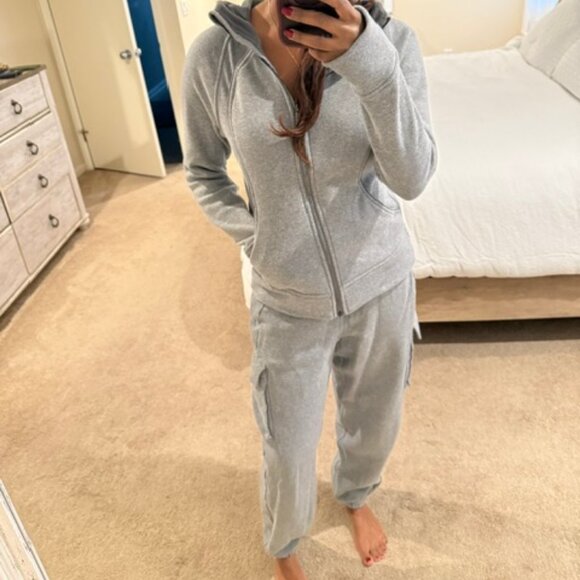 Lululemon Fleece Lined Hoodie & Cargo Sweatpants - Picture 1 of 12